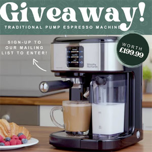 Free Morphy Richards Coffee Machine